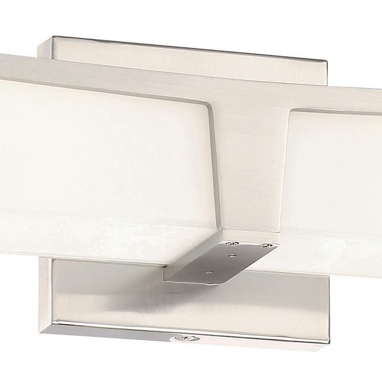 Image 4 George Kovacs Plane 25" Wide Brushed Nickel LED Bath Light more views