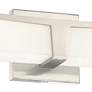 4_George Kovacs Plane 25" Wide Brushed Nickel LED Bath Light more views