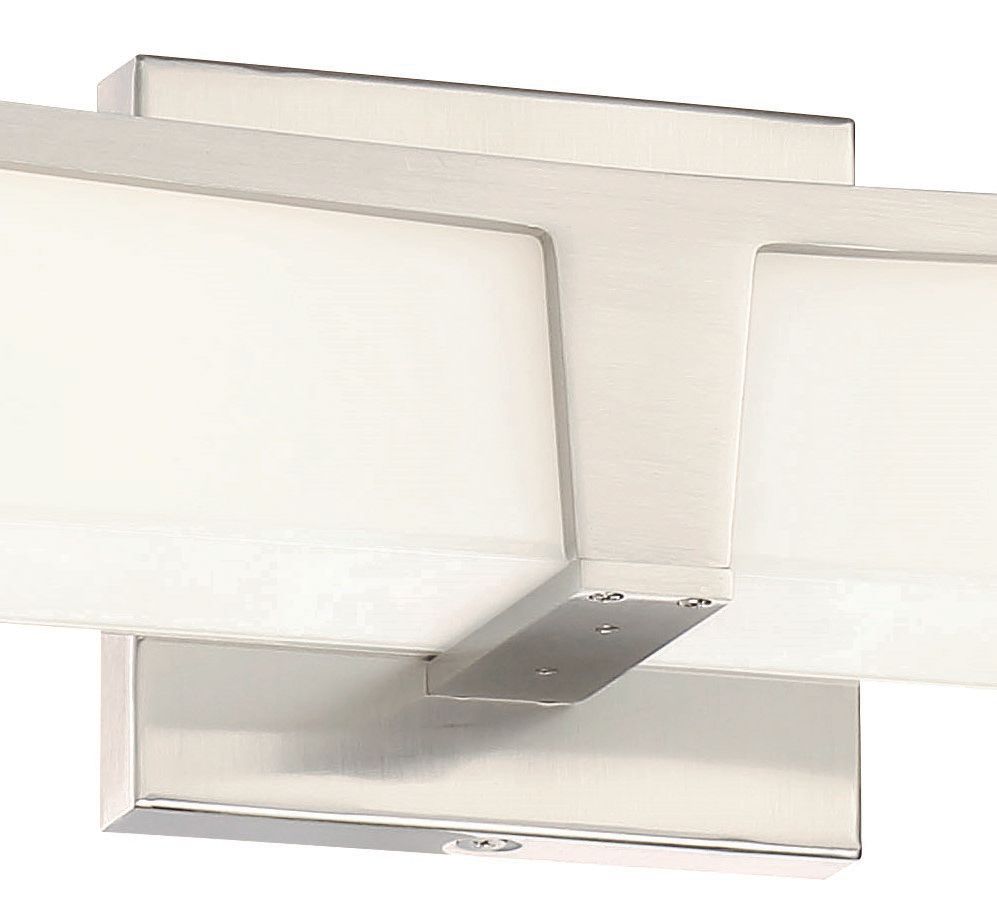 Image 4 George Kovacs PLANE - LED Brushed Nickel LIGHT BATH more views