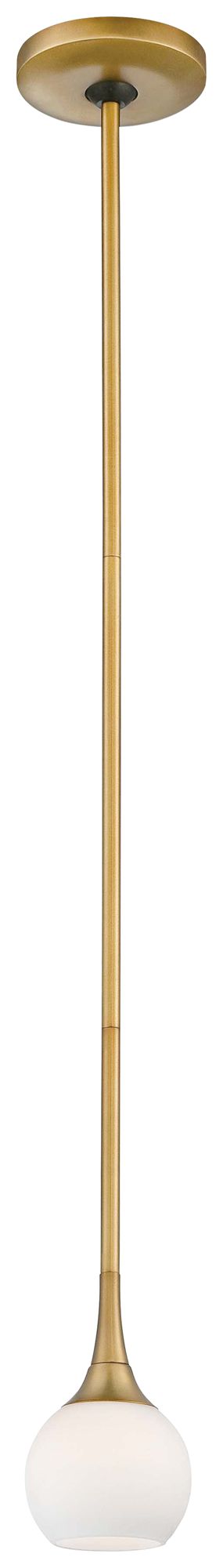 Image 3 George Kovacs Pontil 1-Light Honey Gold Mini-Pendant more views