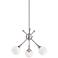 George Kovacs Pontil 18" Wide Brushed Nickel Pendant