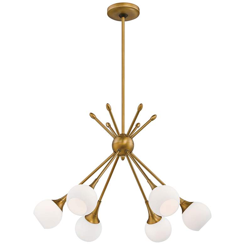Image 4 George Kovacs Pontil 24" Wide Honey Gold Chandelier more views