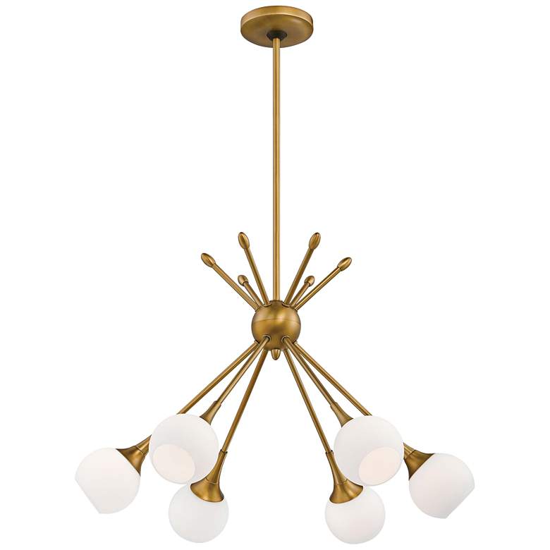 Image 4 George Kovacs Pontil 24 inch Wide Honey Gold Chandelier more views