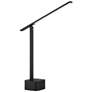1_George Kovacs Portables 14" LED Black Cordless Rechargeable Desk Lamp