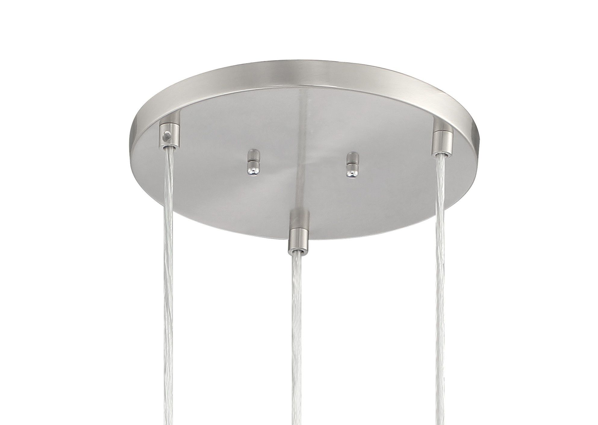 Image 3 George Kovacs Putnam Place 3-Light LED Brushed Nickel Pendant more views