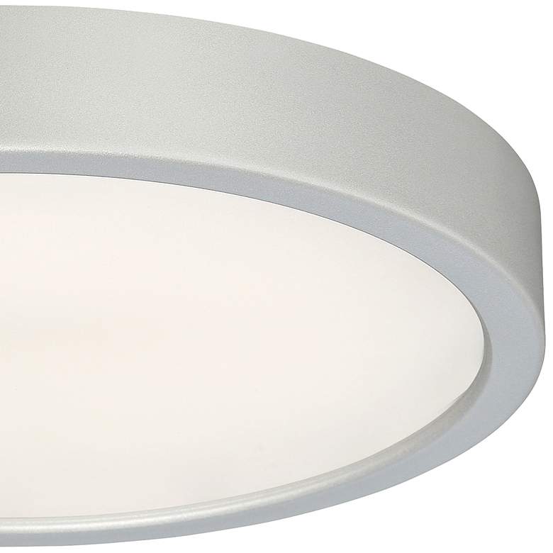 Image 3 George Kovacs Puzo 10" Wide Silver LED Ceiling Light more views