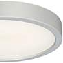 George Kovacs Puzo 10" Wide Silver LED Ceiling Light