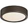 George Kovacs Puzo 6" Wide Copper Bronze LED Ceiling Light
