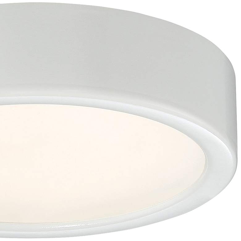 Image 2 George Kovacs Puzo 6 inch Wide White LED Ceiling Light more views