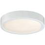 George Kovacs Puzo 8" Wide White LED Ceiling Light