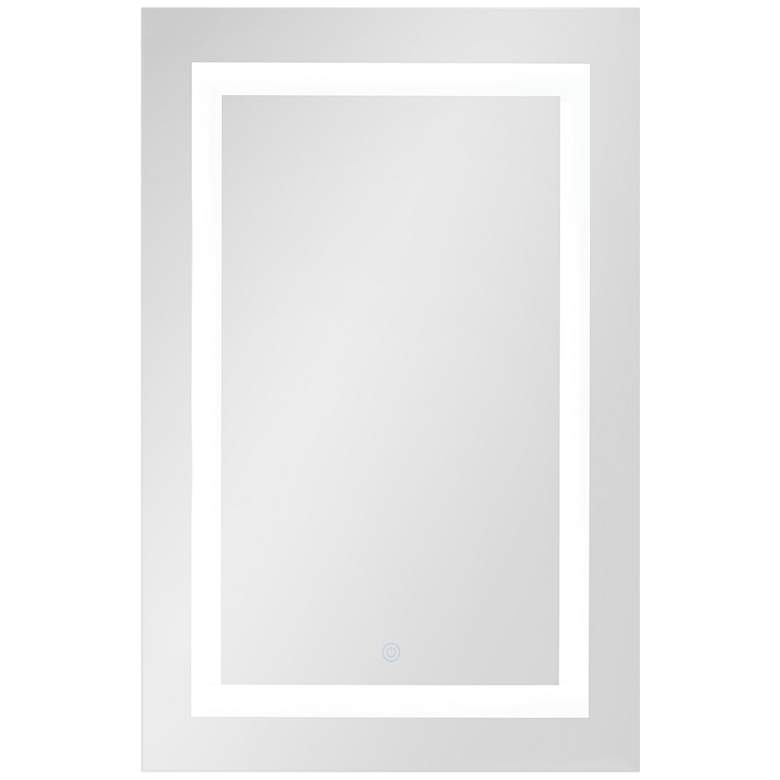 Image 1 George Kovacs Ravenna 19 3/4 inch x 27 1/2 inch LED Wall Mirror