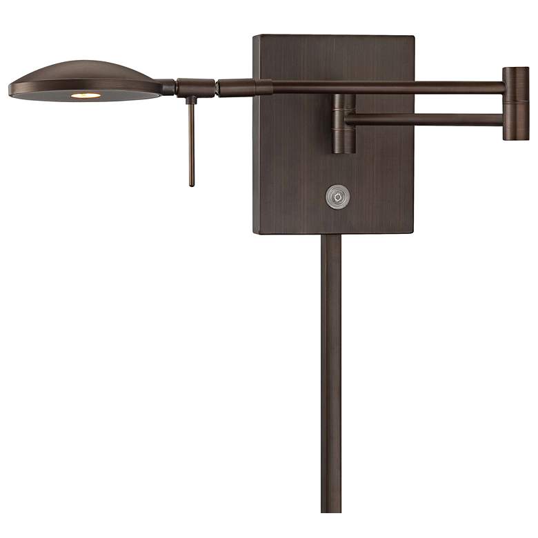 Image 2 George Kovacs Reading Room Copper LED Swing Arm Wall Lamp