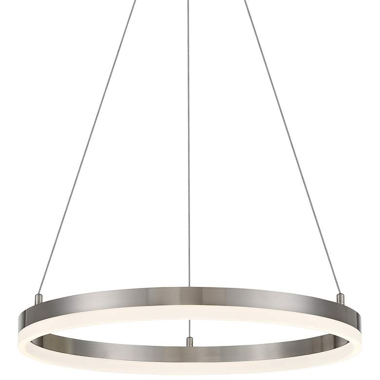 Image 1 George Kovacs Recovery Silver LED Pendant Fixture
