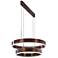 George Kovacs Rendezvous 23 3/4"W Satin Bronze LED Pendant