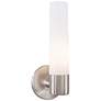 George Kovacs Saber 1-Light Brushed Stainless Steel Wall Sconce