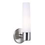 George Kovacs Saber 12 1/2" High Brushed Nickel Wall Sconce