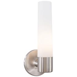 George Kovacs Saber 12 1/2" High Brushed Stainless Steel Wall Sconce