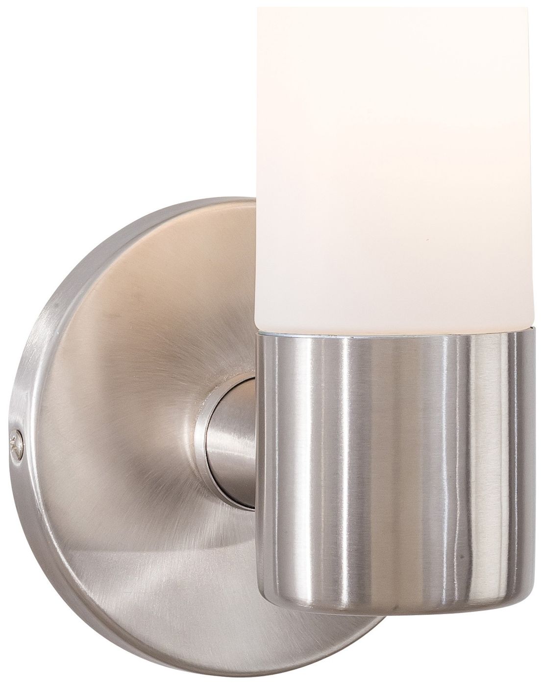 Image 2 George Kovacs Saber 12 1/2" High Brushed Stainless Steel Wall Sconce more views