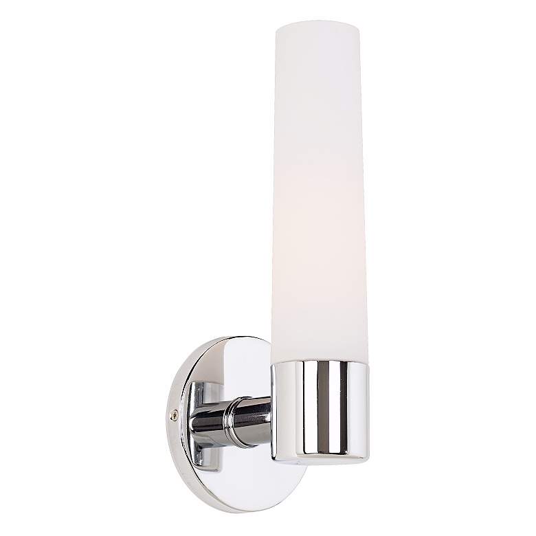 Image 3 George Kovacs Saber 12 1/2 inch High Chrome Wall Sconce