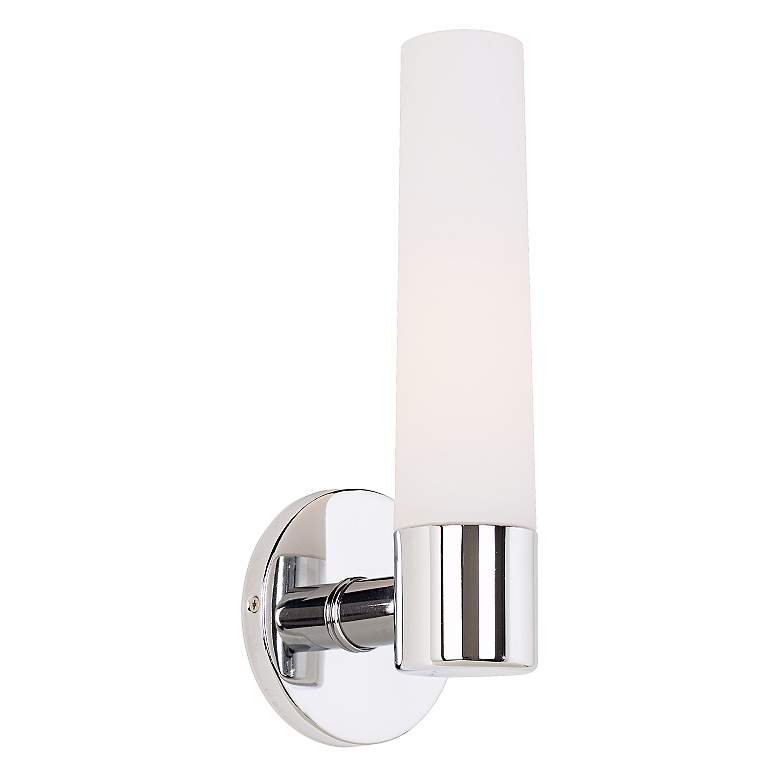 Image 4 George Kovacs Saber 12 1/2" High Chrome Wall Sconce more views