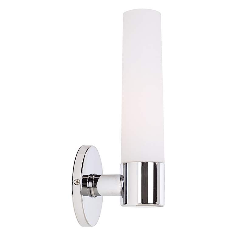 Image 5 George Kovacs Saber 12 1/2" High Chrome Wall Sconce more views
