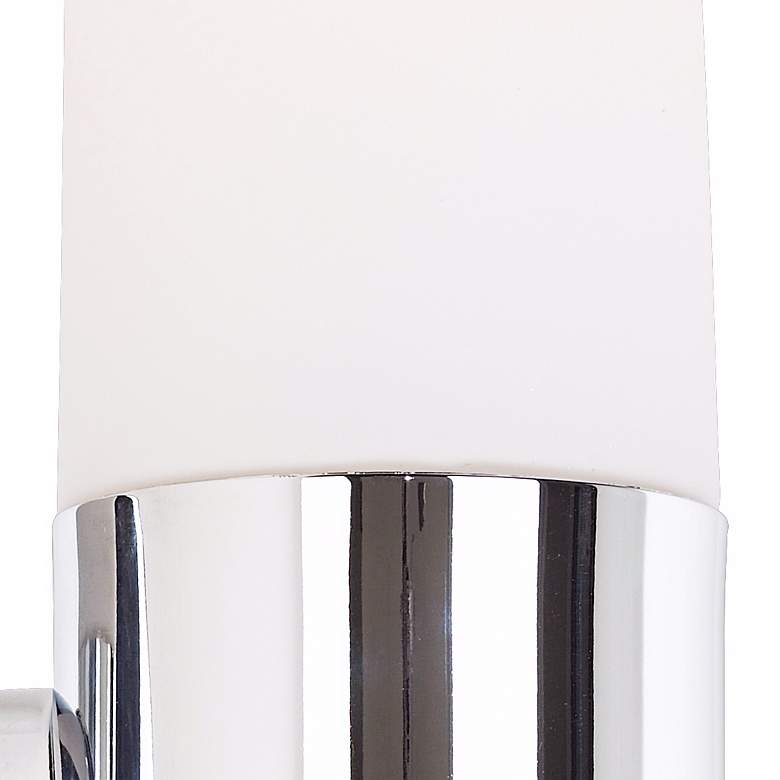 Image 6 George Kovacs Saber 12 1/2" High Chrome Wall Sconce more views