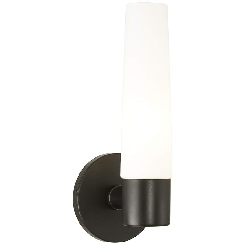 Image 1 George Kovacs Saber 12 1/2 inch High Coal Wall Sconce
