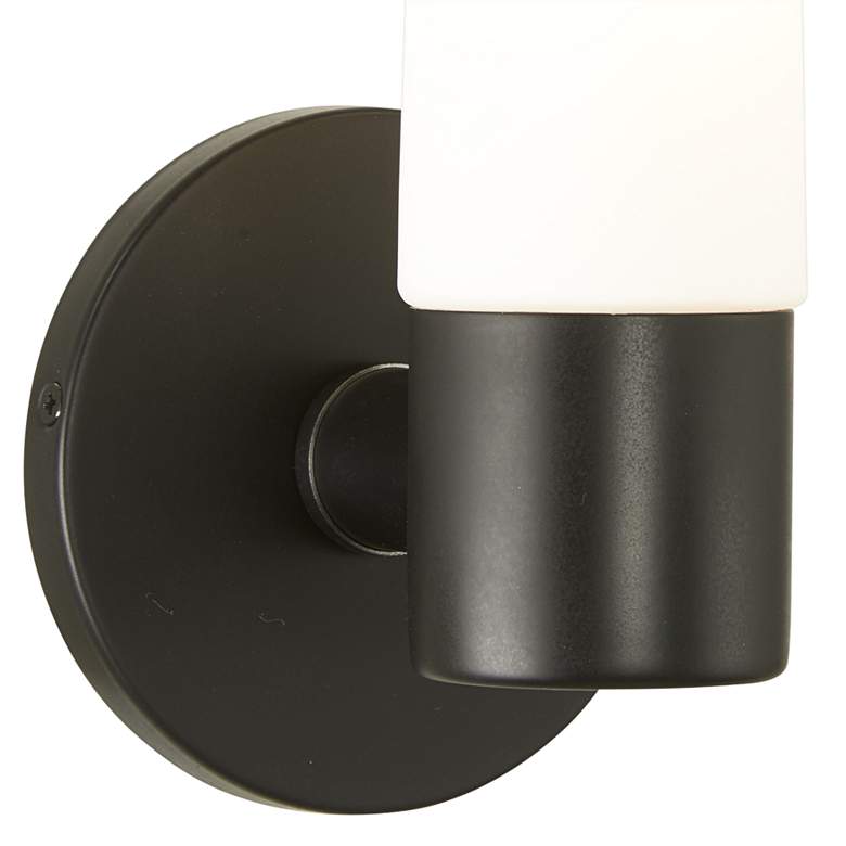 Image 3 George Kovacs Saber 12 1/2" High Coal Wall Sconce more views