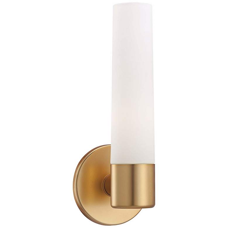 Image 2 George Kovacs Saber 12 1/2 inch High Honey Gold Wall Sconce