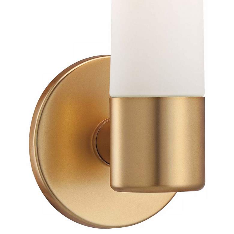 Image 3 George Kovacs Saber 12 1/2 inch High Honey Gold Wall Sconce more views