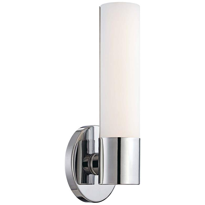 Image 2 George Kovacs Saber 12" High Chrome LED Wall Sconce