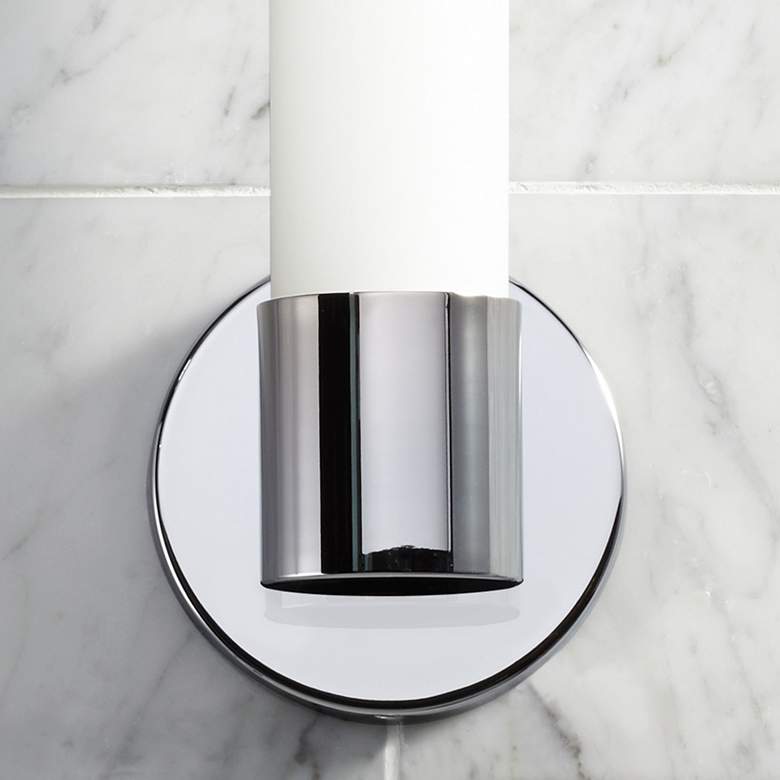 Image 3 George Kovacs Saber 12" High Chrome LED Wall Sconce more views