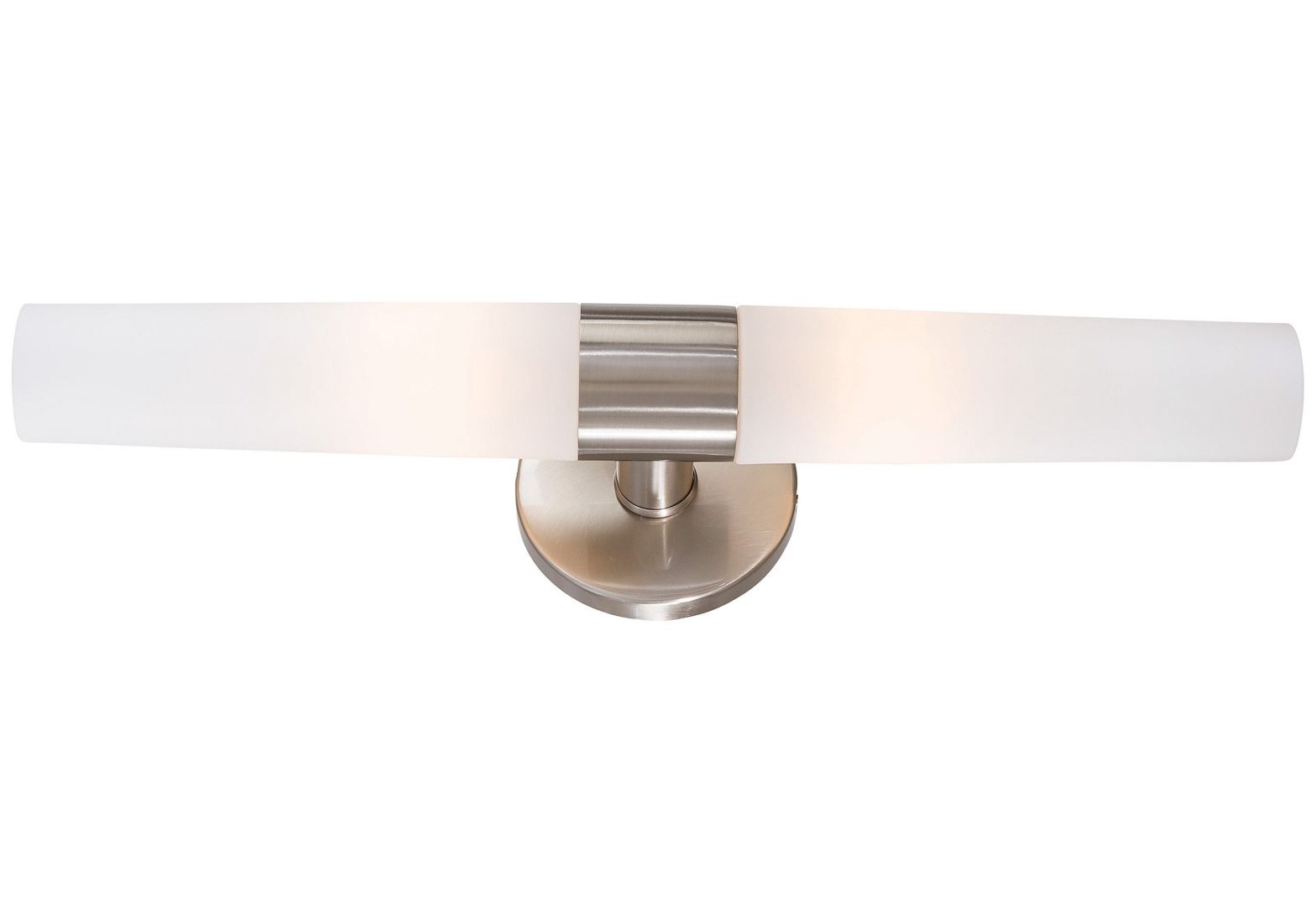 George Kovacs Saber 2-Light Brushed nickel Bath in scene