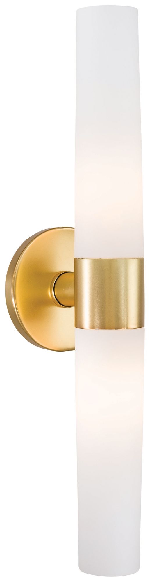 George Kovacs Saber 2-Light Honey Gold Bath