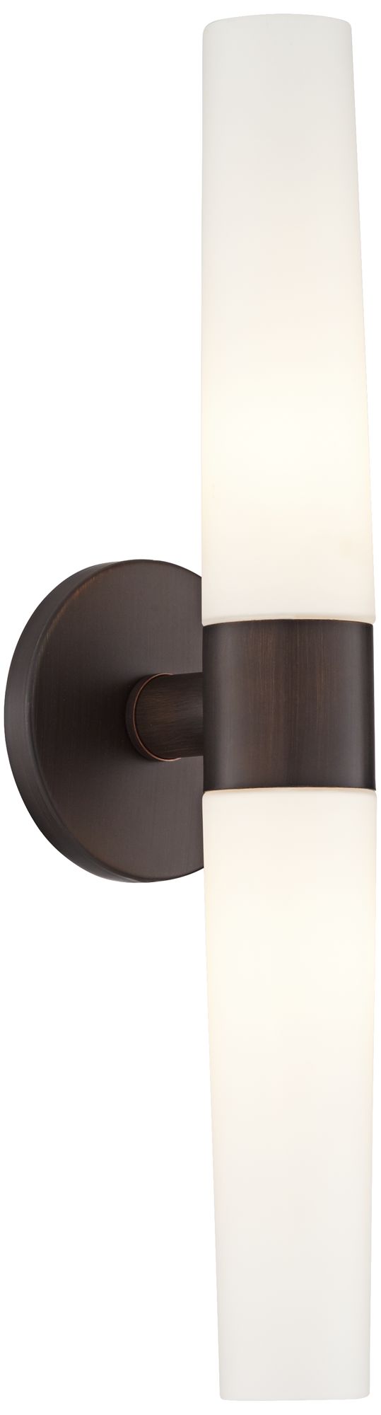 Image 2 George Kovacs Saber 2-Light Painted Copper Bronze Vanity Light