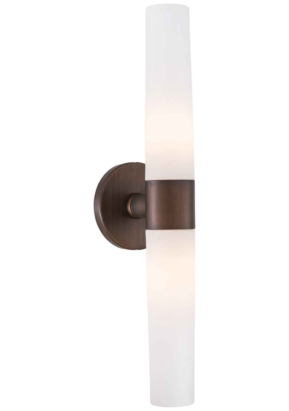 Image 5 George Kovacs Saber 2-Light Painted Copper Bronze Vanity Light more views