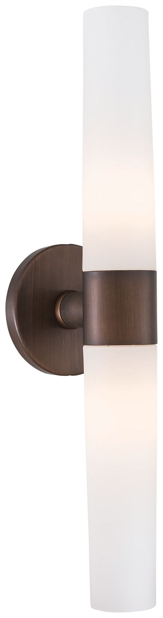 George Kovacs Saber 2-Light Painted Copper Bronze Vanity Light