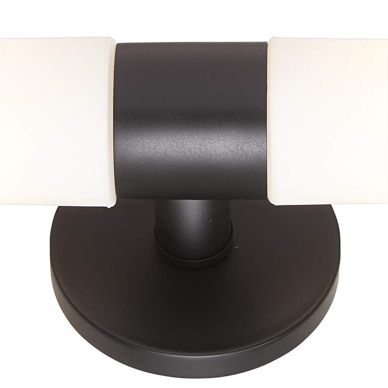 Image 3 George Kovacs Saber 20 1/2" Wide Coal Bathroom Light more views