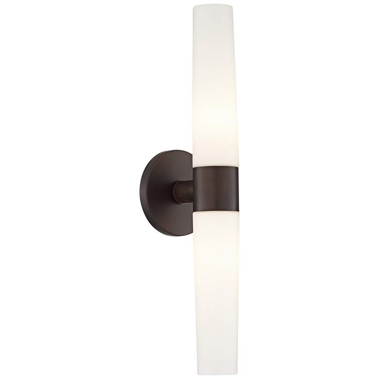 Image 2 George Kovacs Saber 20" Wide Bronze 2-Light Bath Light