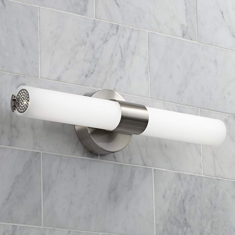 Image 1 George Kovacs Saber 21" Wide Brushed Nickel LED Bath Light