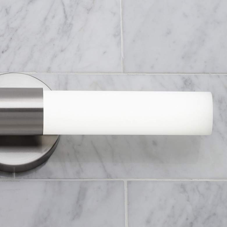 Image 3 George Kovacs Saber 21" Wide Brushed Nickel LED Bath Light more views