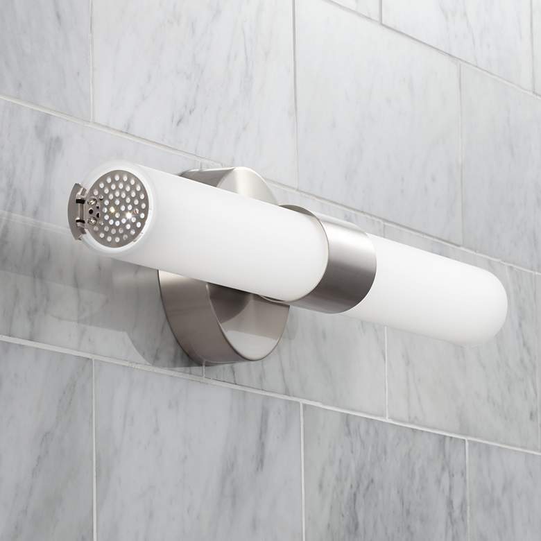 Image 6 George Kovacs Saber 21" Wide Brushed Nickel LED Bath Light more views