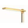 2_George Kovacs Sauvity LED Soft Brass and Black Floor Lamp more views