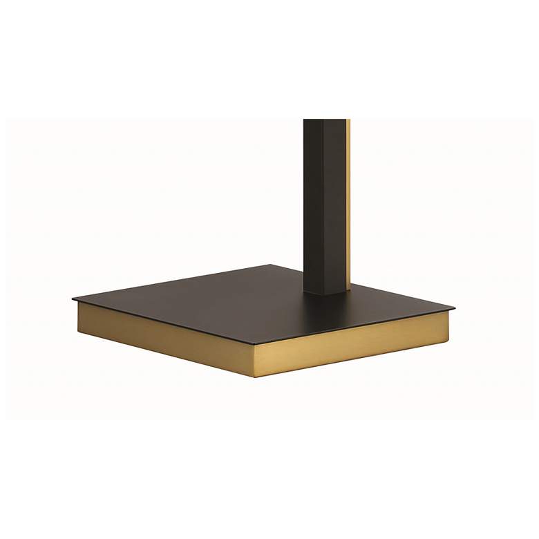 Image 3 George Kovacs Sauvity LED Soft Brass and Black Floor Lamp more views