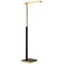 4_George Kovacs Sauvity LED Soft Brass and Black Floor Lamp more views