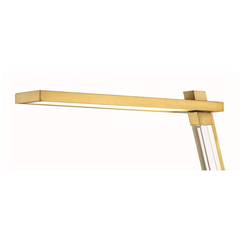 Image 2 George Kovacs Sauvity LED Soft Brass and Black Table Lamp more views