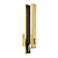 George Kovacs Sauvity LED Soft Brass and Black Wall Sconce