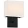 George Kovacs Sconce 11" High Coal LED Wall Sconce