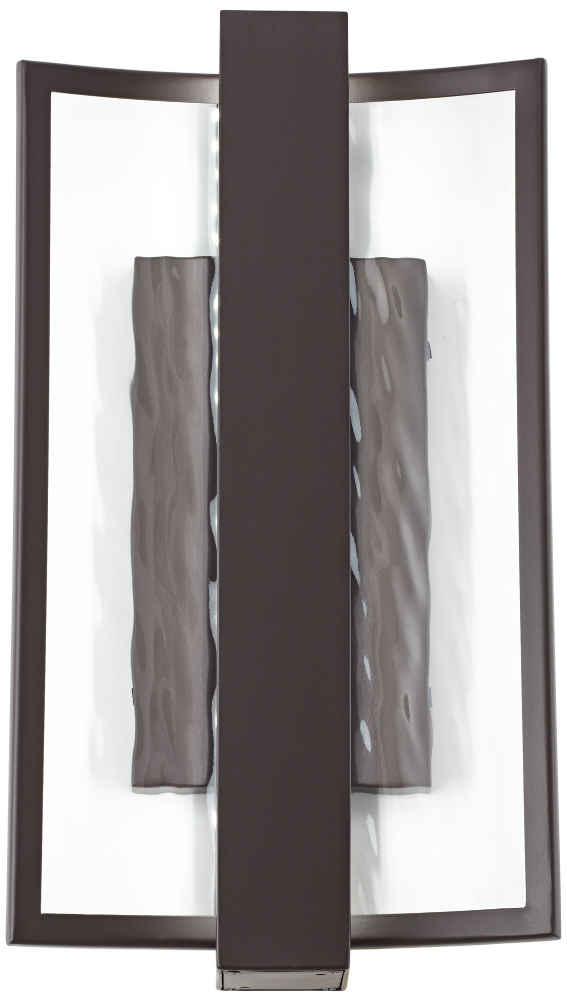 Image 3 George Kovacs Sidelight LED Dorian Bronze Wall Sconce with Glass Shade more views