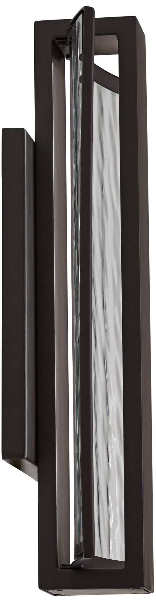 Image 4 George Kovacs Sidelight LED Dorian Bronze Wall Sconce with Glass Shade more views